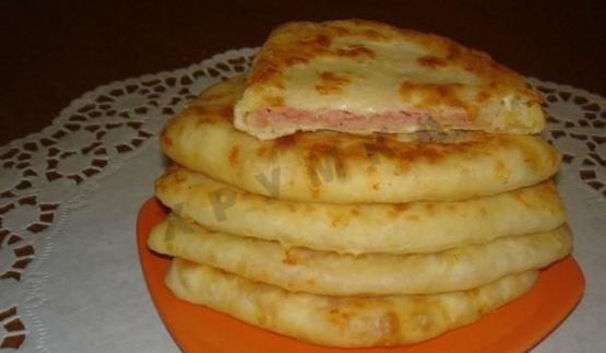 сырные лепешки за 15 минут