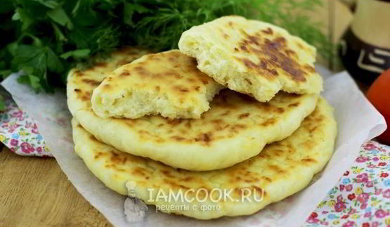 сырные лепешки за 5 минут