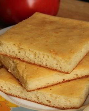 Творожная лепешка из рисовой муки без глютена