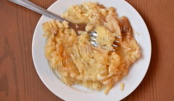 бананово-яблочные маффины