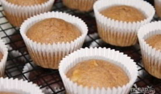 банановые маффины с корицей