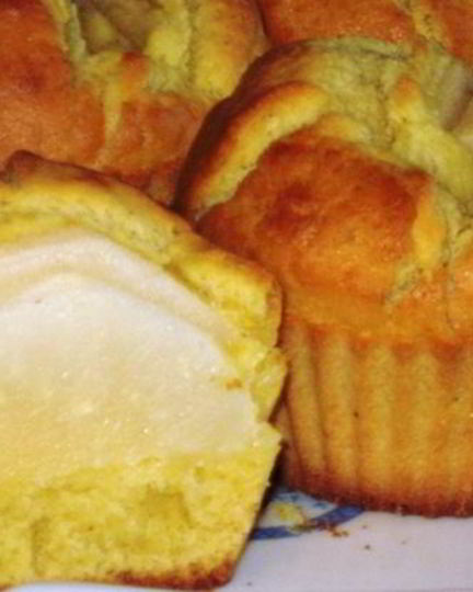 Рецепт грушевых маффинов с корицей