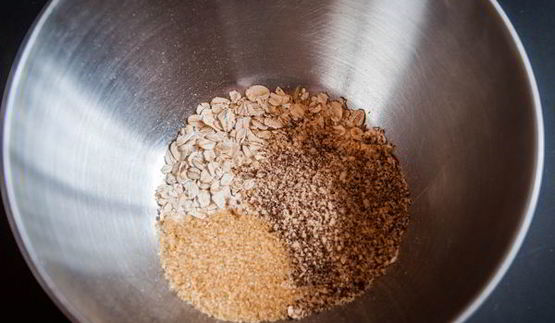 маффины на йогурте с черникой и овсяными хлопьями