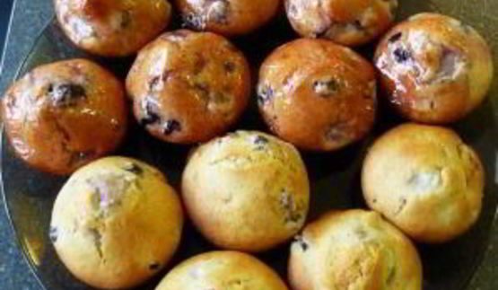 маффины на сгущенном молоке