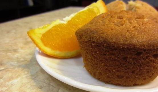 маффины с апельсинами