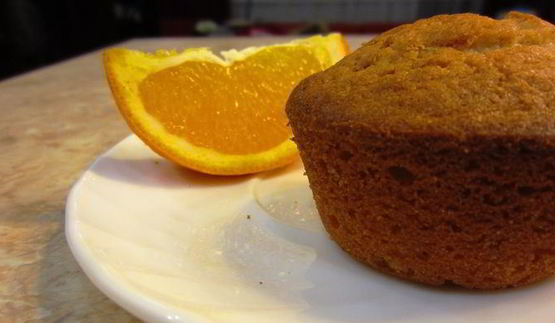маффины с апельсинами