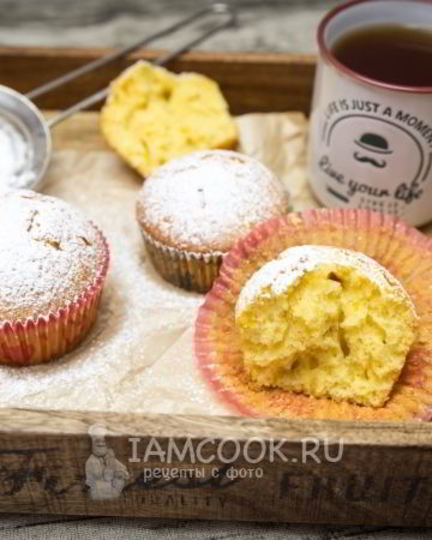 Рецепт маффинов с апельсином