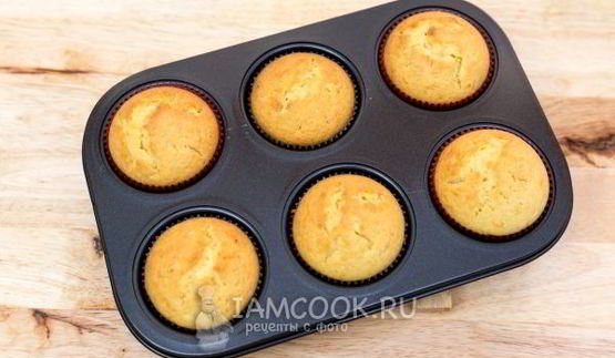 маффины с апельсином