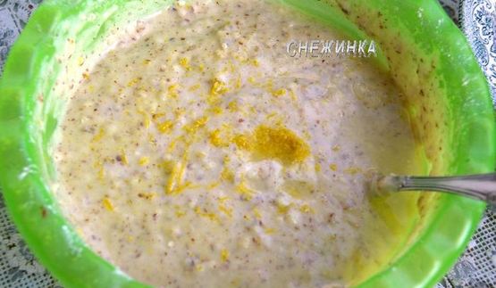 маффины с черникой и миндалем