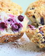 Маффины с черникой