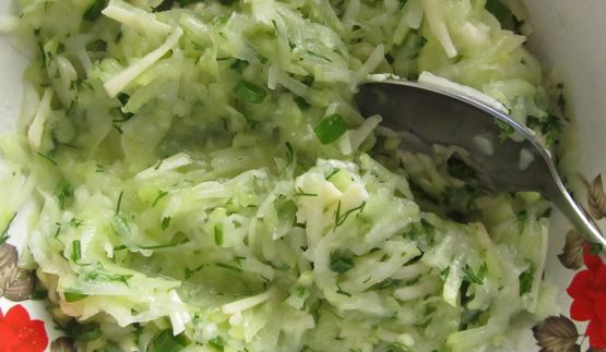 маффины с кабачком и сыром