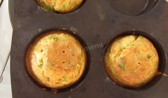 маффины с кабачком и сыром