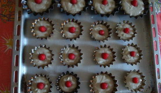 маффины с малиной