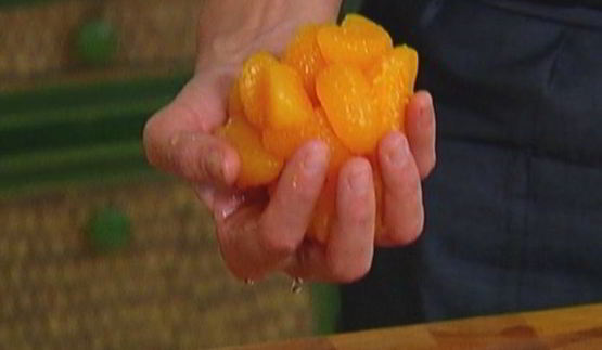 маффины с мандаринами и орехами