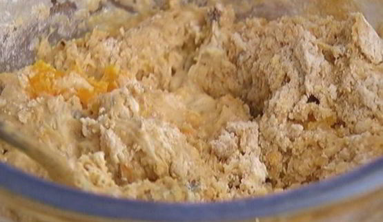 маффины с мандаринами и орехами