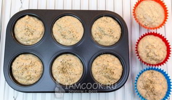 маффины с пшенной кашей