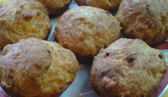маффины с сыром и вялеными помидорами