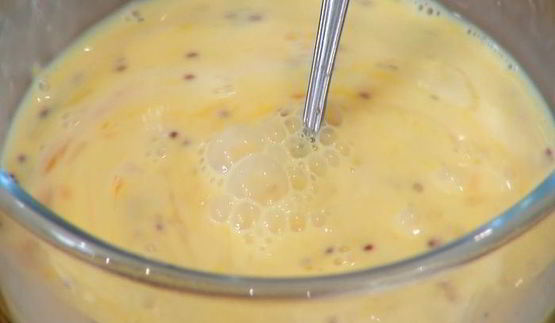 маффины со спаржей и горчицей