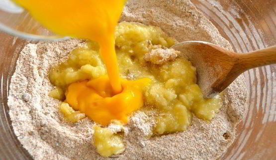 маффины здоровье с цельнозерновой мукой и черникой