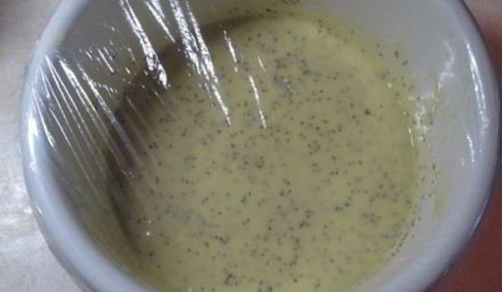 маковые маффины с лимонным соком