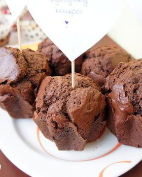 Ну о-о-очень шоколадные маффины