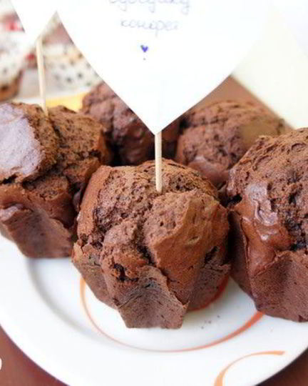 Рецепт ну о-о-очень шоколадные маффины