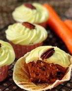 Овсяные мини-маффины с морковью и свеклой