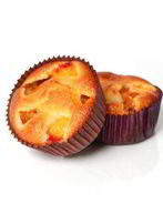 Персиковые маффины со специями