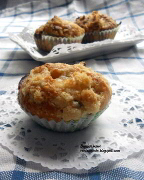 Ревеневые маффины