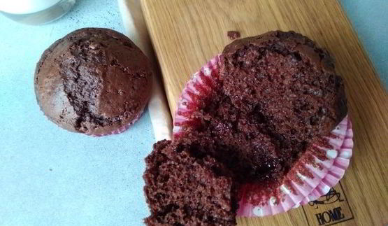 шоколадные маффины с цукини
