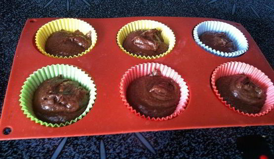 шоколадные маффины