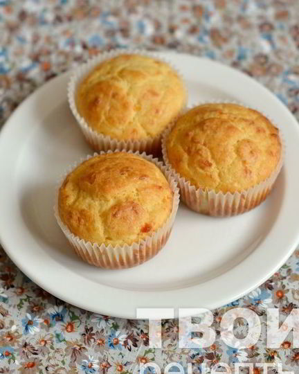 Рецепт сырных маффинов