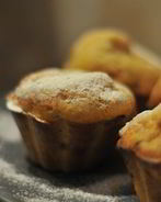 Творожные маффины с корицей и шоколадной крошкой