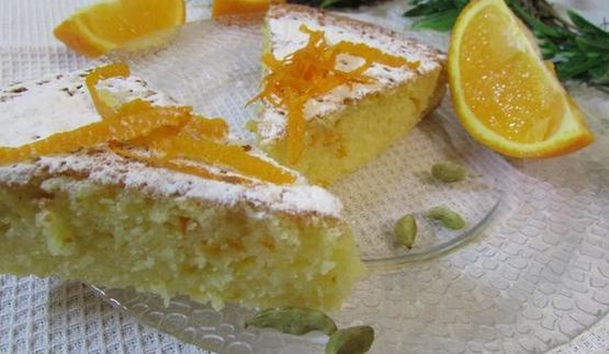 апельсиновый манник