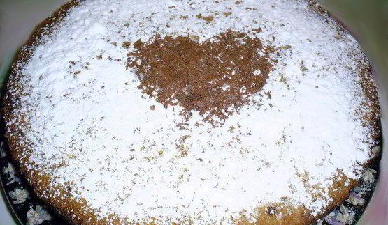 быстрый манник с шоколадом и изюмом