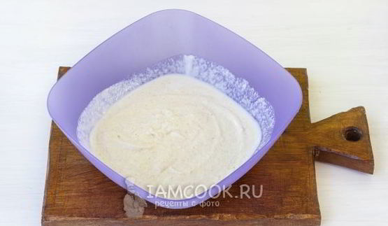 классический манник на кефире