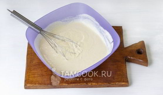 классический манник на кефире