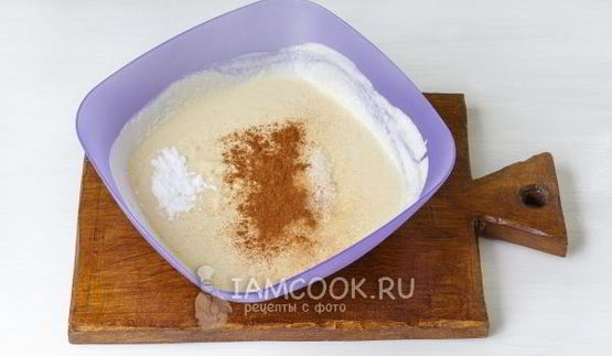 классический манник на кефире