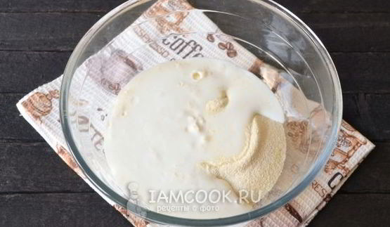 манник на кефире без муки в мультиварке