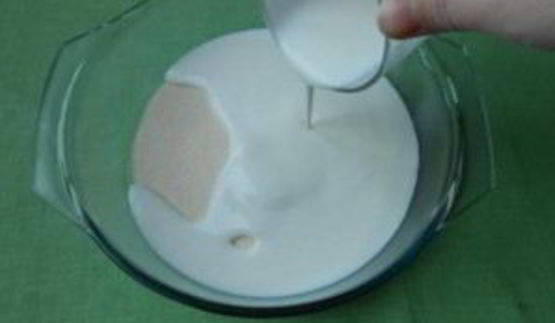 манник на кефире простой