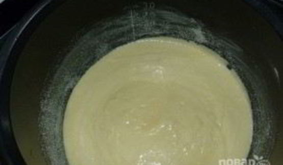 манник на кефире с мукой