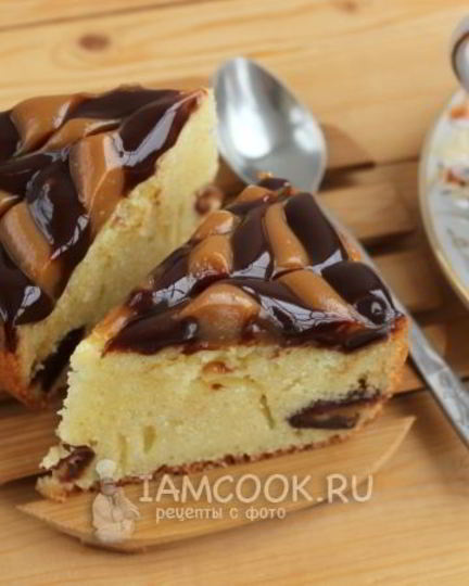 Рецепт манника на кефире в мультиварке