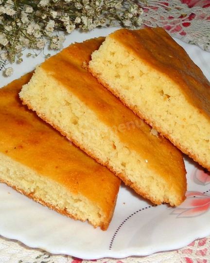 Рецепт манника на молоке в духовке