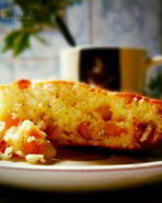 Манник на сметане с курагой