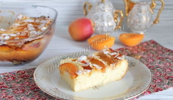 манник с абрикосами