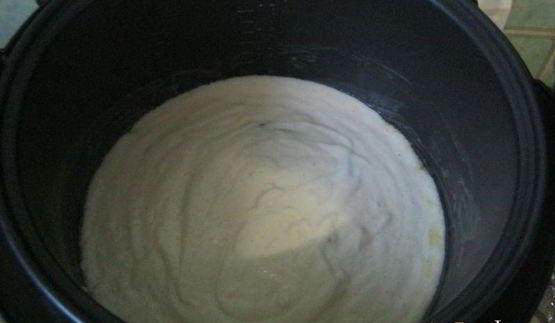 манник с изюмом в мультиварке