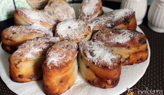 манник с лесной клубникой