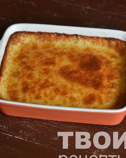 Рецепт манника с творогом