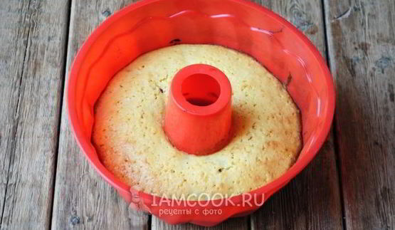 манник с вишней на кефире