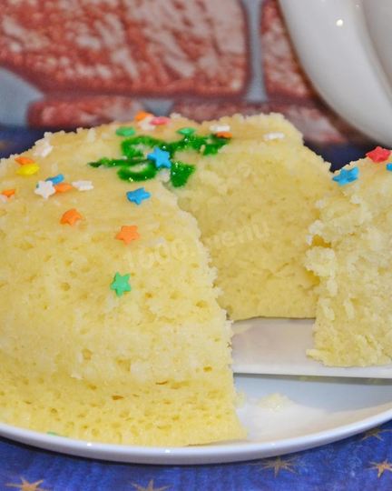 Рецепт манника в микроволновке на кефире быстро и вкусно